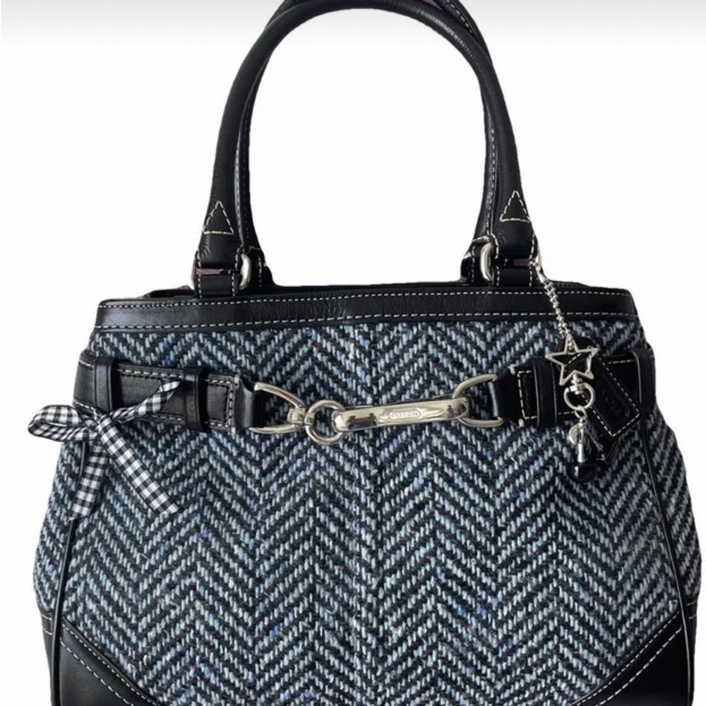 SOLD SOLD Coach Hampton Tweed Handbag